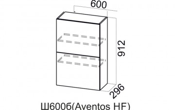 Шкаф Навесной «Бостон Ш600Б/912 Aventos HF»